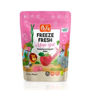 Külmkuivatatud pallid POL´S, vaarika-õuna, 20 g