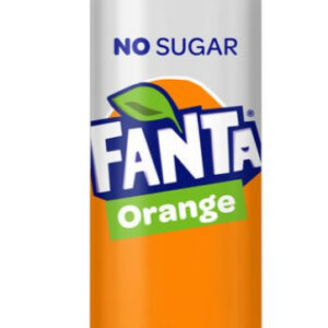 Karastusjook FANTA Orange Zero 330 ml, purk - Image 1