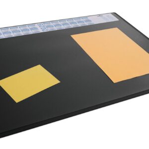 Lauamatt Durable 650x500 mm aastakalender, läbipaistva kattekihiga PP, must