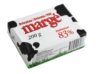 Või, MARGE, 83%, 200 g