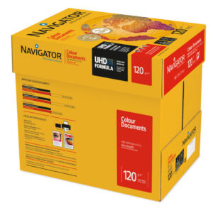 Koopiapaber Navigator Colour Documents A4 120g/m2, 250 lehte 3Re