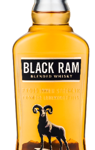 Whisky BLACK RAM 40%, 200ml