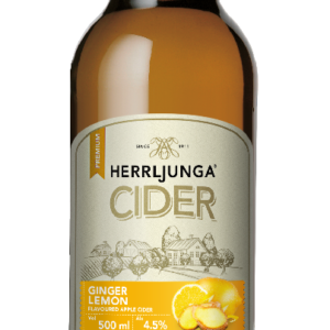 Siider HERRLJUNGA, ingver/sidrun, 4%, 0,5l,