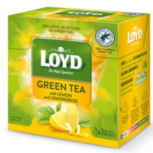 Roheline tee LOYD sidrunikoore ja sidrunheinaga 20 x 1.5g