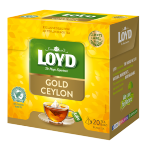 Must tee LOYD Gold Ceylon, 20 x 2g