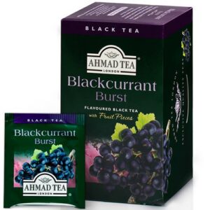 Must tee  Ahmad Alu Fruit Blackurrant, mustsõstra, 20 tk x 2 g