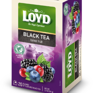 Maitsestatud must tee LOYD marja maitseline 20 x 1.7g