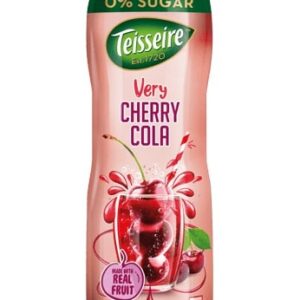 Siirup TEISSEIRE, Cherry Cola, ilma suhkruta, 0,6l