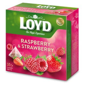 Tee LOYD vaarika- ja maasikamaitseline 50 x 2g