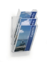 Infolehtede hoidja Durable A4, 3-os. läbipaistev