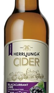 Siider HERRLJUNGA, mustsõstar/lime, 4%, 0,5l, pudel R20/149888/36