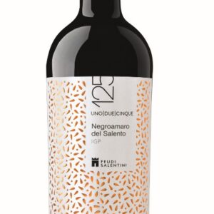 125 Gocce, Vein  Negroamaro del Salento IGP, punane, kuiv, 12,5 %, 0,75 l