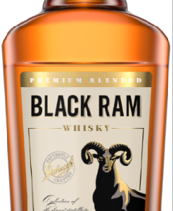 Whisky BLACK RAM 40%vol, 0,7L