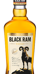 Whisky BLACK RAM 40%, 0,5L