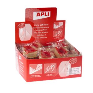 Teip Apli 19mmx33m, läbipaistev