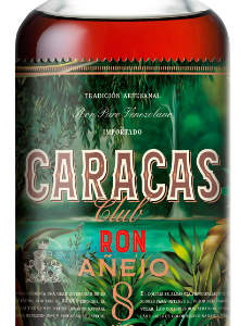 Rumm CARACAS CLUB Anejo 8, 40%vol, 0,7L,