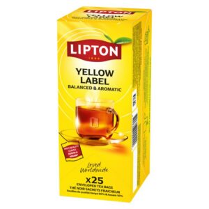 Tee LIPTON Yellow Label Express, ümbrikes, 25x1,8g