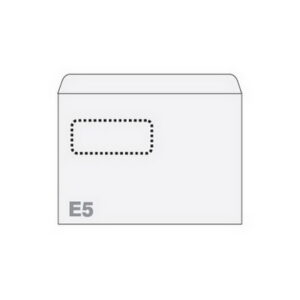 Ümbrikud Postac aknaga (30x90) E5 RH 156x220, 1000tk