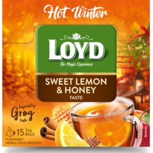 LOYD Puuviljamaitseline tee, Hot Winter, Sidruni ja meega , 15 x 3 g