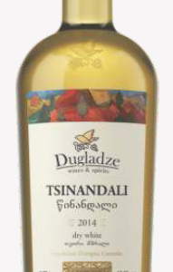 DUGLADZE, Vein Tsinandali, kuiv, valge 12%, 0,75l,