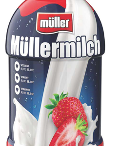 Piimajook MÜLLERMILCH Maasika 1.4% , 400g