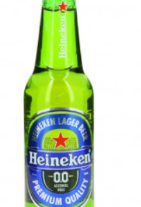 Õlu, Heineken alkoholivaba, 0,33l, pudel