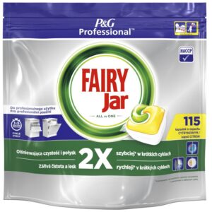 Nõudepesumasina kapslid FAIRY Ain1 lemon 115 tk