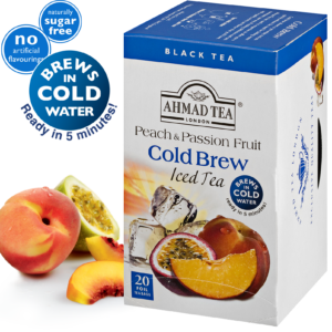 Tee AHMAD Peach & Passion Fruit Gold Brew Iced tea, must tee, 20 tk