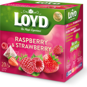 Tee LOYD vaarika- ja maasikamaitseline 20 x 2g