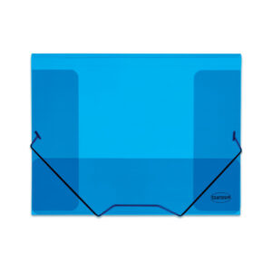 Kummiga mapp CENTRUM A4, plast, assortii