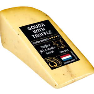 Poolkõva juust Gouda trühvliga 50% 130g