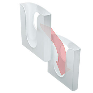 Infolehtede hoidja Leitz Presenter lauale/seinale läbip