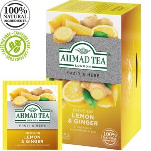 Tee Ahmad Alu Alu Lemon & Ginger taimetee, 20pk x 2 g