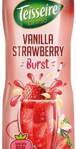 Siirup TEISSEIRE, Maasika Vanill, ilma suhkruta, 0,6l
