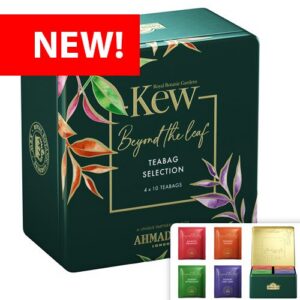 Ahmad Tea Musta maitsestatud pakitee valik ''Kew Selection'' (Royal Garden)