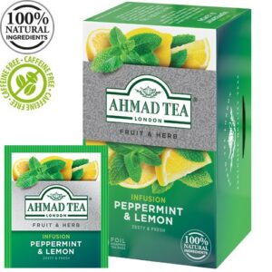 Tee Ahmad piparmünt & sidrun 20pk x 1.5 g fooliumis