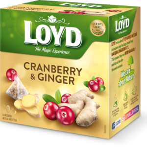 Tee LOYD jõhvika- ja ingverimaitseline 20 x 2g