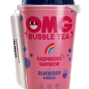 Teejook OMG, Hibiscus vaarikamaitseline mustikapallidega, 0,27L