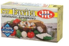 Feta tüüpi juust MLEKOVITA Favita, 12%, 270g