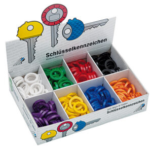 Võtme tunnusrõngad WEDO, assortii