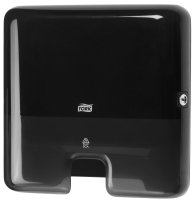 Lehtpaberrätikute hoidja Tork EXpress® Multifold Mini H2, must 552108