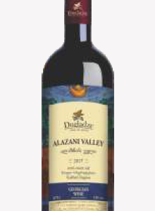 DUGLADZE, Vein Alazani Valley, poolmagus, punane, 12%, 0,75l