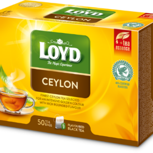 Maitsestatud must tee LOYD Ceylon 50 x 2g