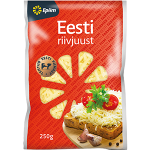 Juust E-PIIM Eesti riivitud,laktoosivaba,26%, 250g