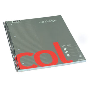 Kaustik Bantex College, spiraalköitega, A4, jooneline, 70 lehte