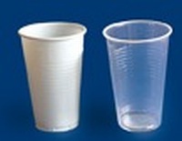 Joogitops 200ml, läbipaistev, plast, 100 tk