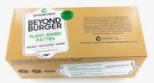 Vegan burgeripihv BEYOND MEAT hernevalgu baasil, külmutatud, 10 x 113g