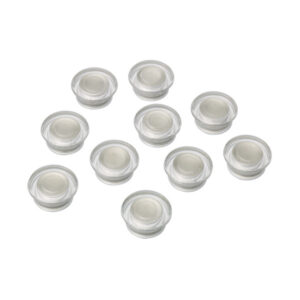 Tahvlimagnet  NOBO Clear, 32mm, 10 tk pakis, läbipaistev - Image 1