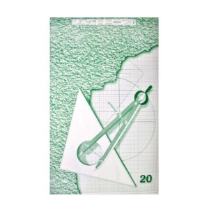 Millimeetripaber A3, 80g, 20 lehte