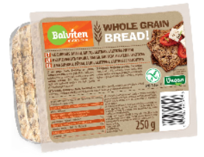 Täistera leib, BALVITEN GLUTEENIVABA, vegan, 250 g